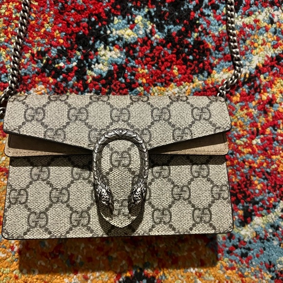 Gucci Handbags - GUCCI DIONYSIS GG SUPREME SUPER MINI BAG